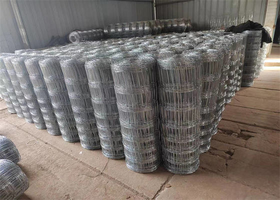 2.5mm Draht Dia Heiß getaucht Galvanisierter Feldzaun Für Bauernhof