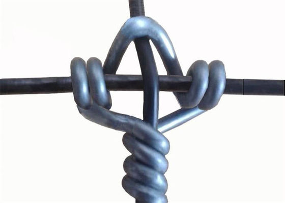 Warmgewürfelter galvanisierter Felddrahtzaun / Festknoten-Hirschzaun