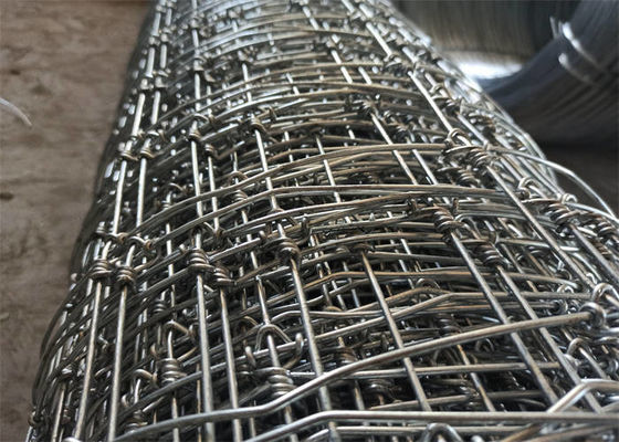 Warmgetipptes Galvanisiertes Feldzaun Hochfestigkeit Festknotenzaun