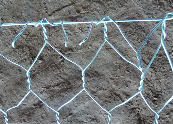 80 mm x 100 mm Mesh Aperture Gabions für Landschaftsgestaltung Küstenerosionskontrollprojekte