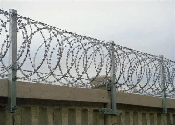 Doppelspirale Concertina Razor Wire Einzel- / Doppelspirale Stacheldraht