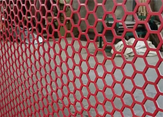 Hexagonale Löcher aus Edelstahl Perforationsblechmetall für den Bau