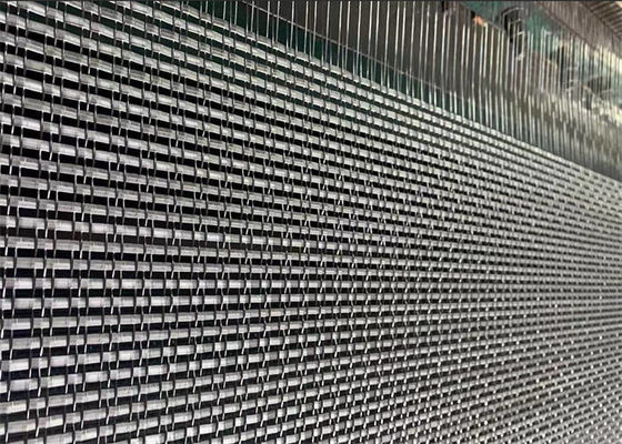 Architektonisches Drahtnetz aus Edelstahl H-Typ Kabel- und Stangenkombinationsnetz